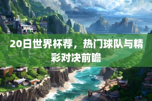 20日世界杯荐，热门球队与精彩对决前瞻