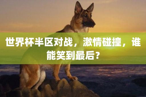世界杯半区对战，激情碰撞，谁能笑到最后？漯河市盈旭机械设备有限公司