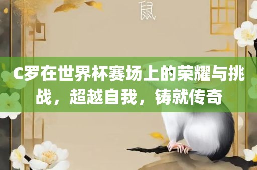 C罗在世界杯赛场上的荣耀与挑战，超越自我，铸就传奇