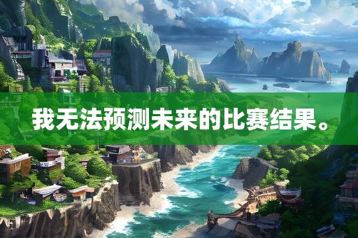 我无法预测未来的比赛结果。
