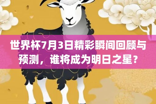 世界杯7月3日精彩瞬间回顾与预测，谁将成为明日之星？