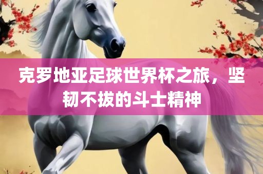 克罗地亚足球世界杯之旅，坚韧不拔的斗士精神