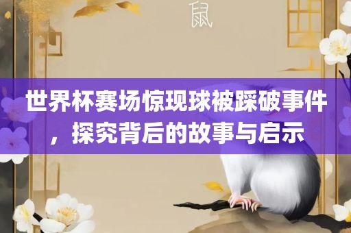 世界杯赛场惊现球被踩破事件，探究背后的故事与启示