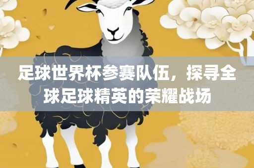 足球世界杯参赛队伍，探寻全球足球精英的荣耀战场