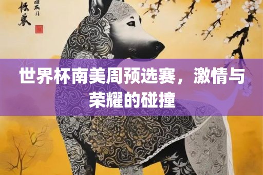 世界杯南美周预选赛，激情与荣耀的碰撞