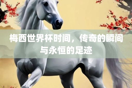 梅西世界杯时间，传奇的瞬间与永恒的足迹