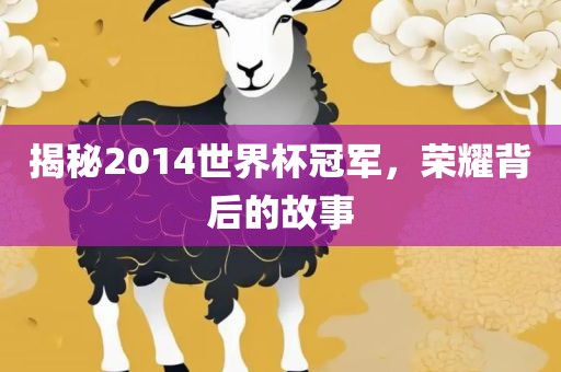 揭秘2014世界杯冠军，荣耀背后的故事
