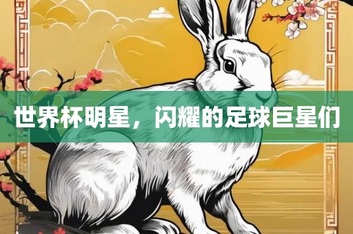 世界杯明星，闪耀的足球巨星们