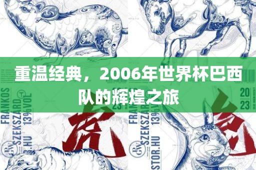 重温经典，2006年世界杯巴西队的辉煌之旅