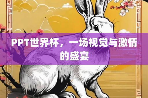 PPT世界杯，一场视觉与激情的盛宴