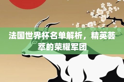 法国世界杯名单