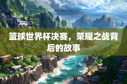 篮球世界漯河市盈旭机械设备有限公司杯决赛，荣耀之战背后的故事