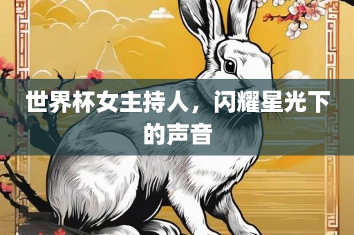 世界杯女主持人，闪耀星光下的声音