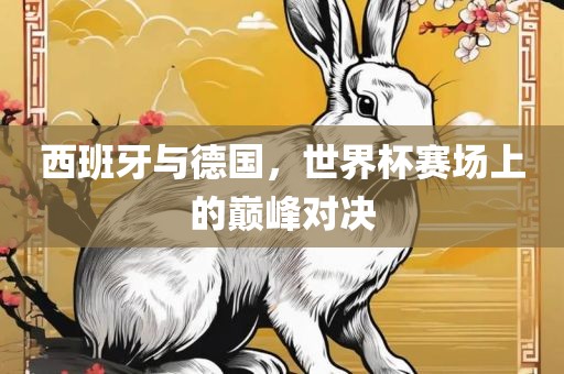 西班牙与德国，世界杯赛场上的巅峰对决漯河市盈旭机械设备有限公司