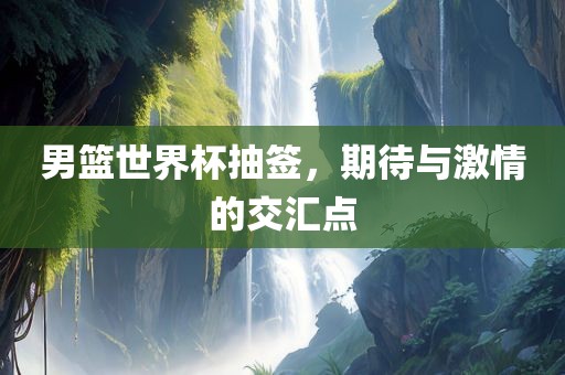 男篮世界杯抽签，期待与激情的交汇点漯河市盈旭机械设备有限公司