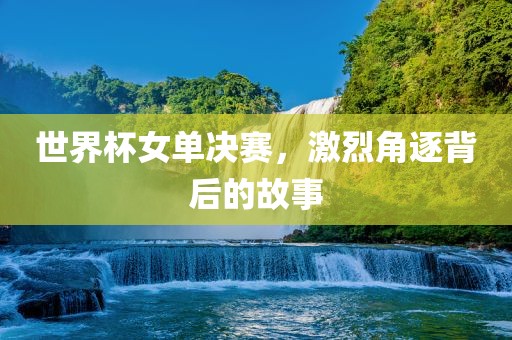 世界杯女单决赛，激烈角逐背后的故事