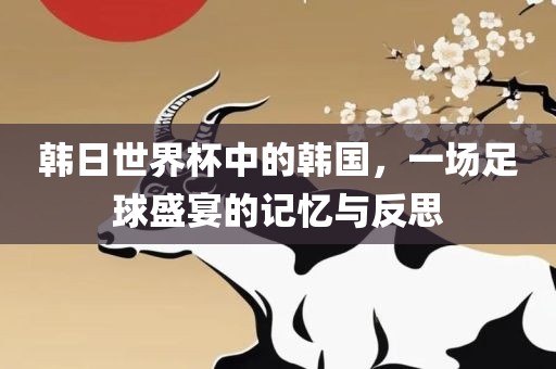 韩日世界杯中的韩国，一场足球盛宴的记忆与反思漯河市盈旭机械设备有限公司