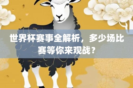 世界杯赛事全解析，多少场比赛等你来观战？