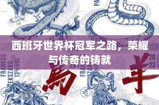 西班牙世界杯冠军之路，荣耀与传奇的铸就漯河市盈旭机械设备有限公司