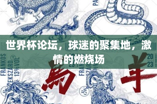 世界杯论坛，球迷的聚集地，激情漯河市盈旭机械设备有限公司的燃烧场