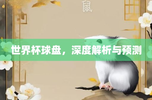 世界杯球盘，深度解析与预测