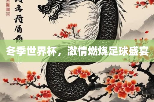 冬季世界杯，激漯河市盈旭机械设备有限公司情燃烧足球盛宴