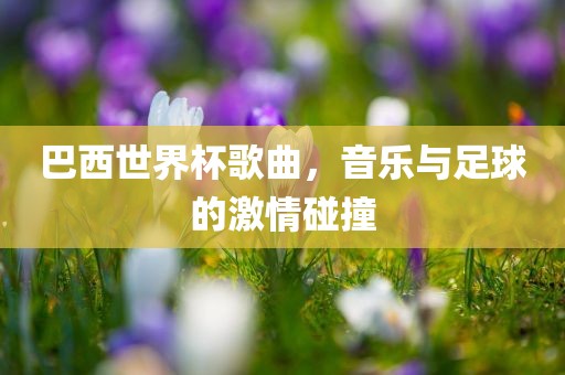 巴西世界杯歌曲，音乐与足球的激情碰撞