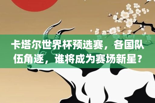 卡塔尔世界杯预选赛，各国队伍角逐，谁将成为赛场新星？