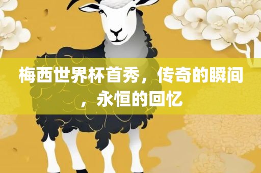 梅西世界杯首秀，传奇的瞬间，永恒的回忆
