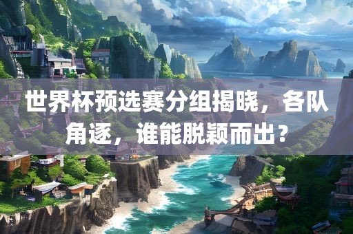 世界杯预选赛分组揭晓，各队角逐，谁能脱颖而出？漯河市盈旭机械设备有限公司