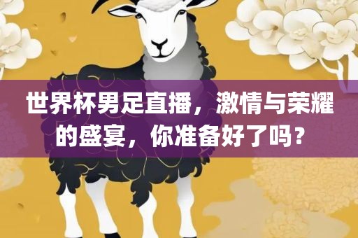 世界杯男足直播，激情与荣耀的盛宴，你准备好了吗？