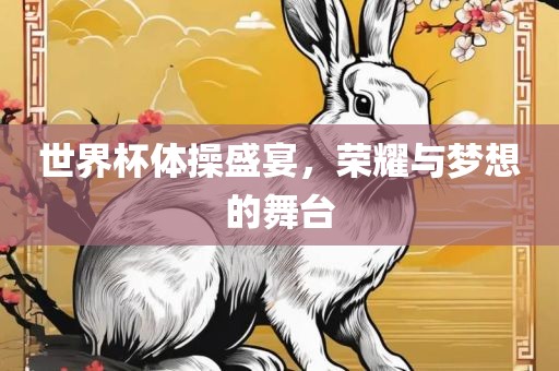 世界杯体操盛宴，荣耀与梦想的舞台