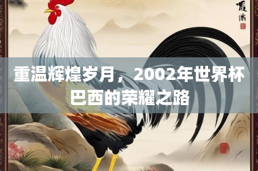 重温辉煌岁月，2002年世界杯巴西的荣耀之路