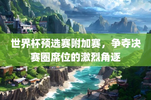 世界杯预选赛附加赛，争夺决赛圈席位的激烈角逐漯河市盈旭机械设备有限公司