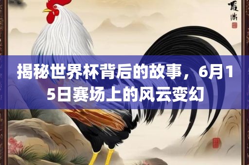 揭秘世界杯背后的故事，6月15日赛场上的风云变幻