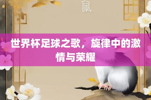 世界杯足球之歌，旋律中的激情与荣耀