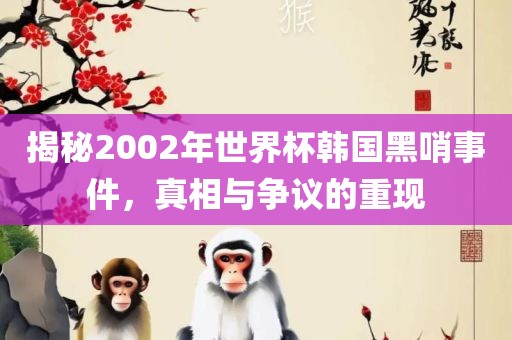 揭秘2002年世界杯韩国黑哨事件，真相与争议的重现