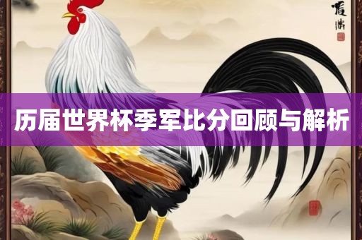 历届世界杯季军比分回顾与解析漯河市盈旭机械设备有限公司