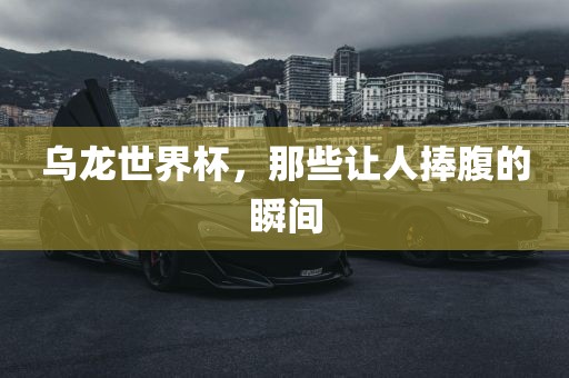 乌龙世界杯，那些让人捧腹的瞬间