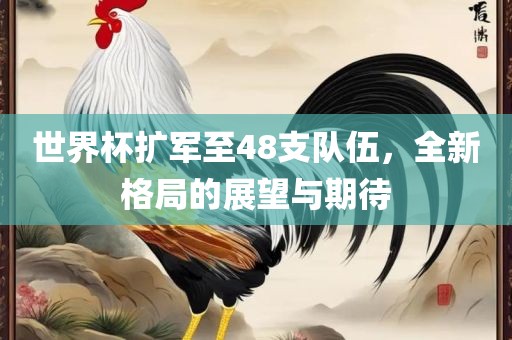 世界杯扩军至48支队伍，全新格局的展望与期待