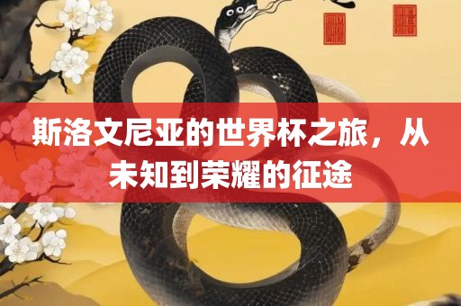 斯洛文尼亚的世界杯之旅，从未知到荣耀的征途