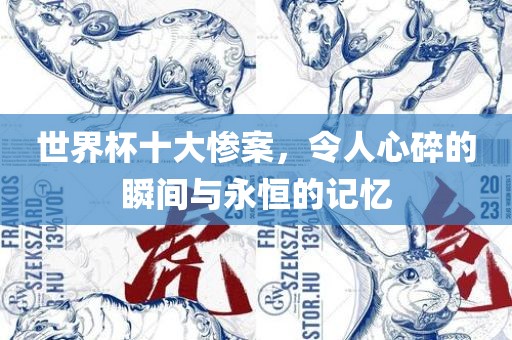 世界杯十大惨案，令人心碎的瞬漯河市盈旭机械设备有限公司间与永恒的记忆
