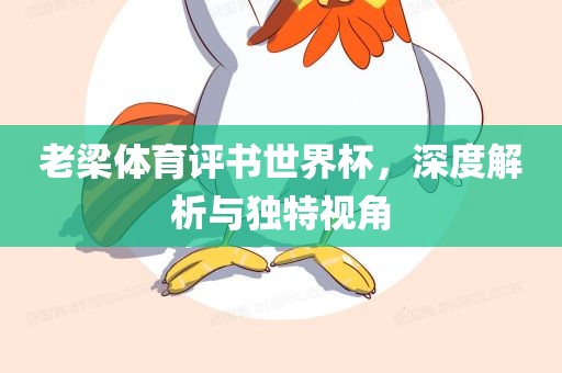 老梁体育评书世界杯，深度解析与独特视角漯河市盈旭机械设备有限公司