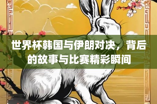 世界杯韩国与漯河市盈旭机械设备有限公司伊朗对决，背后的故事与比赛精彩瞬间