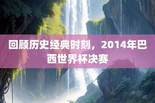 回顾历史经典时刻，2014年巴西世界杯决赛