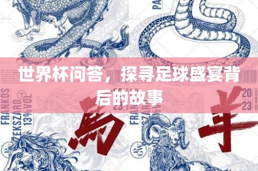 世界杯问答，探寻足球盛宴背后的故事