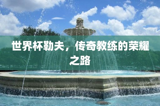世界杯勒夫，传奇教练的荣耀之路漯河市盈旭机械设备有限公司