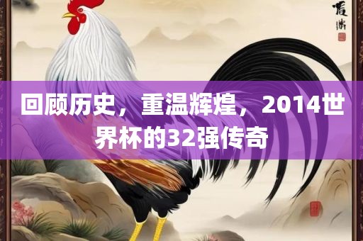 回顾历史，重温辉煌，2014世界杯的32强传奇