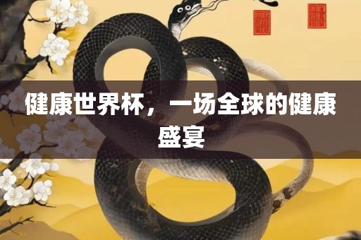 健康世界杯，一场全球的健康盛宴