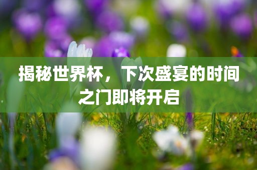 揭秘世界杯，下次盛宴的时间之门即将开启